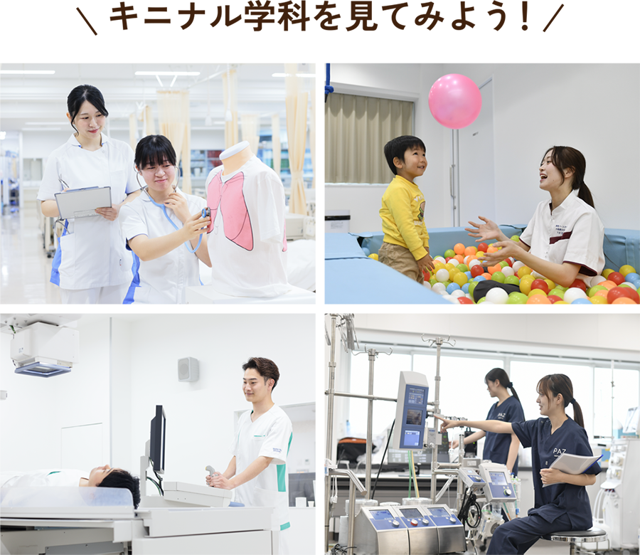 キニナル学科を見てみよう！